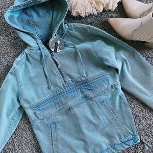 Stevie Hender Salty Denim Hoodie